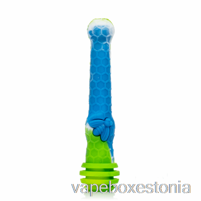 Vape Box Estonia Stratus Meevann Silikoon Tups Kõrremeri (sinine / Roheline / Valge)